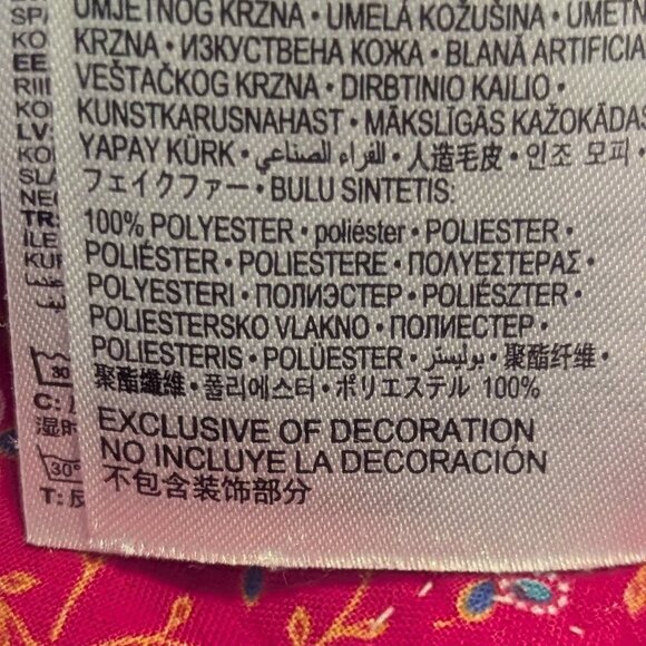 Nike Fleece Puffer Pullover Jacket Purple Blue Periwinkle Unisex 18M Sweatshirt - Picture 5 of 5